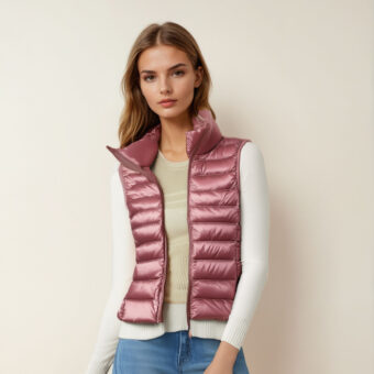 Doudoune légère sans manches pour femmes