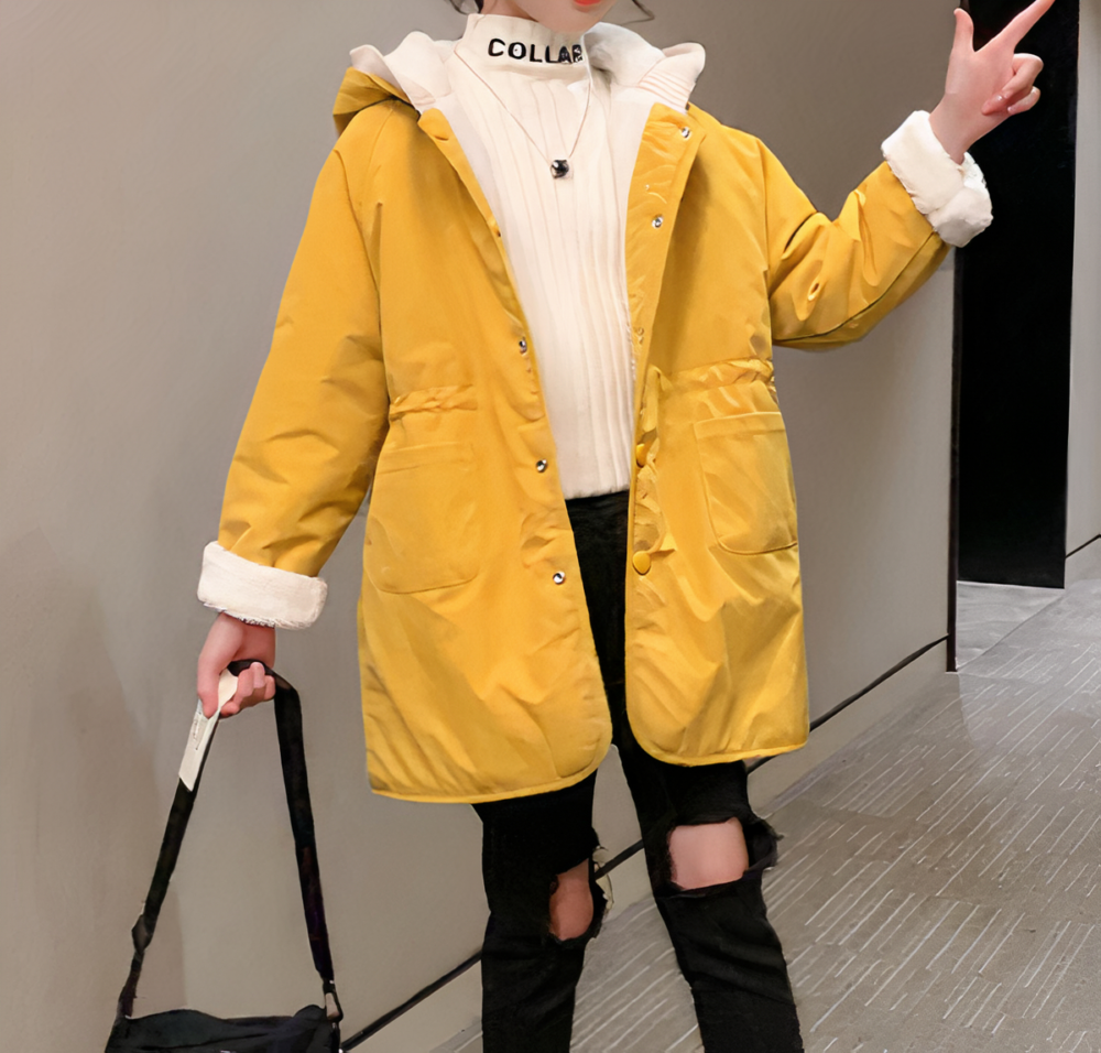Manteau réversible pour enfant doublé polaire manteau reversible pour enfant double polaire 3