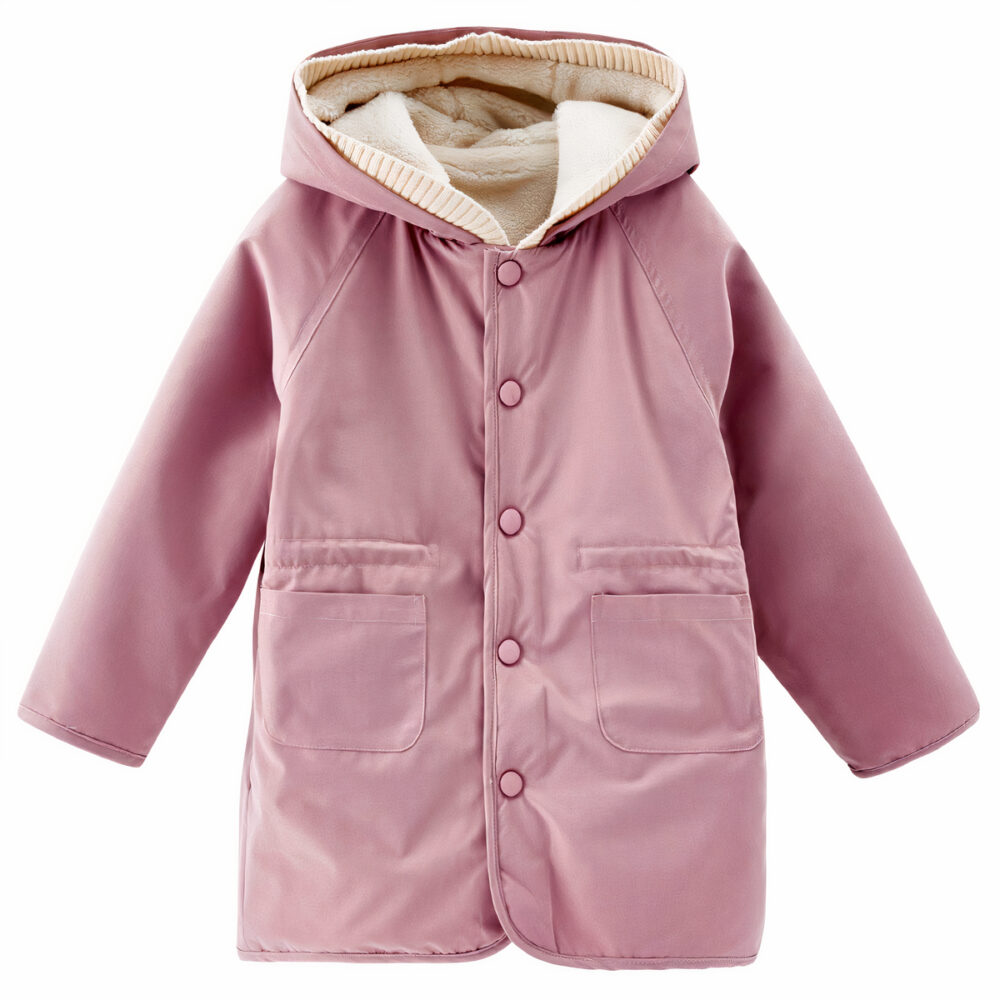 Manteau réversible pour enfant doublé polaire manteau reversible pour enfant double polaire 5
