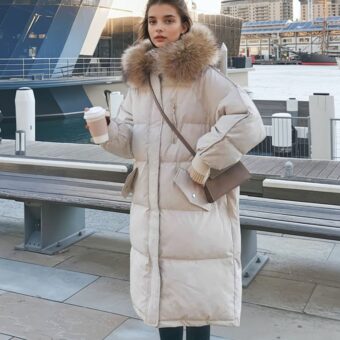 Doudoune longue grand froid pour femme
