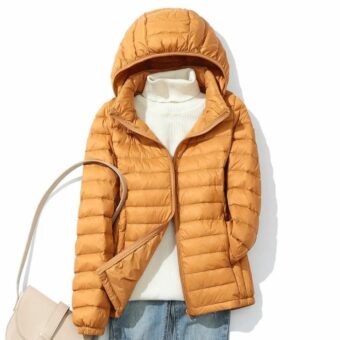 Doudoune femme capuche amovible