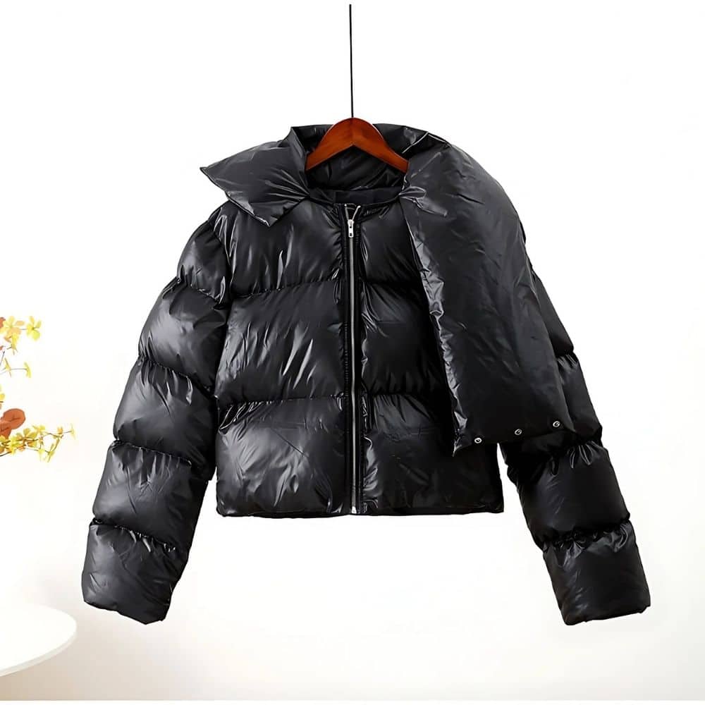 Doudoune courte et col oversize – Image 10