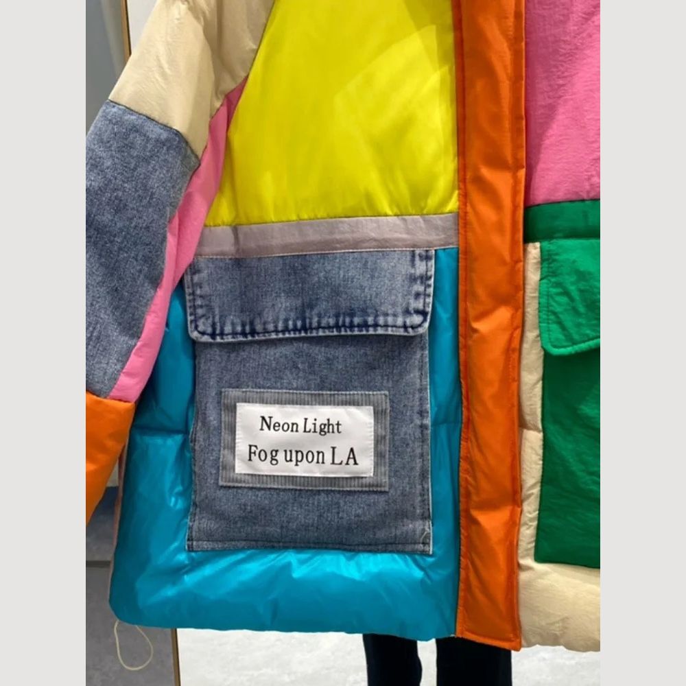 Jupe classique en laine vierge sur gris / chiné | GOLDNER